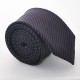 Hedvábná kravata ADRIANO GUINARI (černo-fialová)