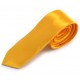 Jednobarevná SLIM kravata žluto/zlatá