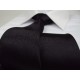 Jednobarevná SLIM kravata (černá)