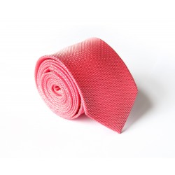 Růžově - červená kravata ANGELO di MONTI ADM-130