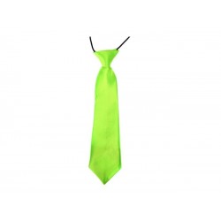 Dětská kravata - razící zelená