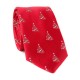 Vánoční kravata MARROM - červená 10