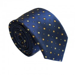 Modrá kravata ANGELO di MONTI ADM-169