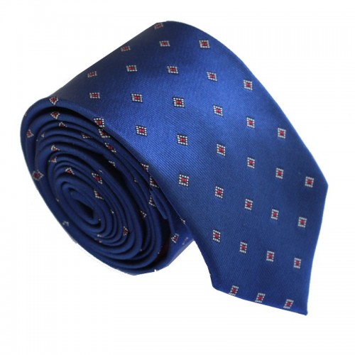 Modrá kravata ANGELO di MONTI ADM-171