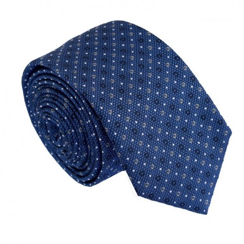 Modrá kravata ANGELO di MONTI ADM-198