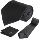 Černá kravata v dárkovém balení MARROM